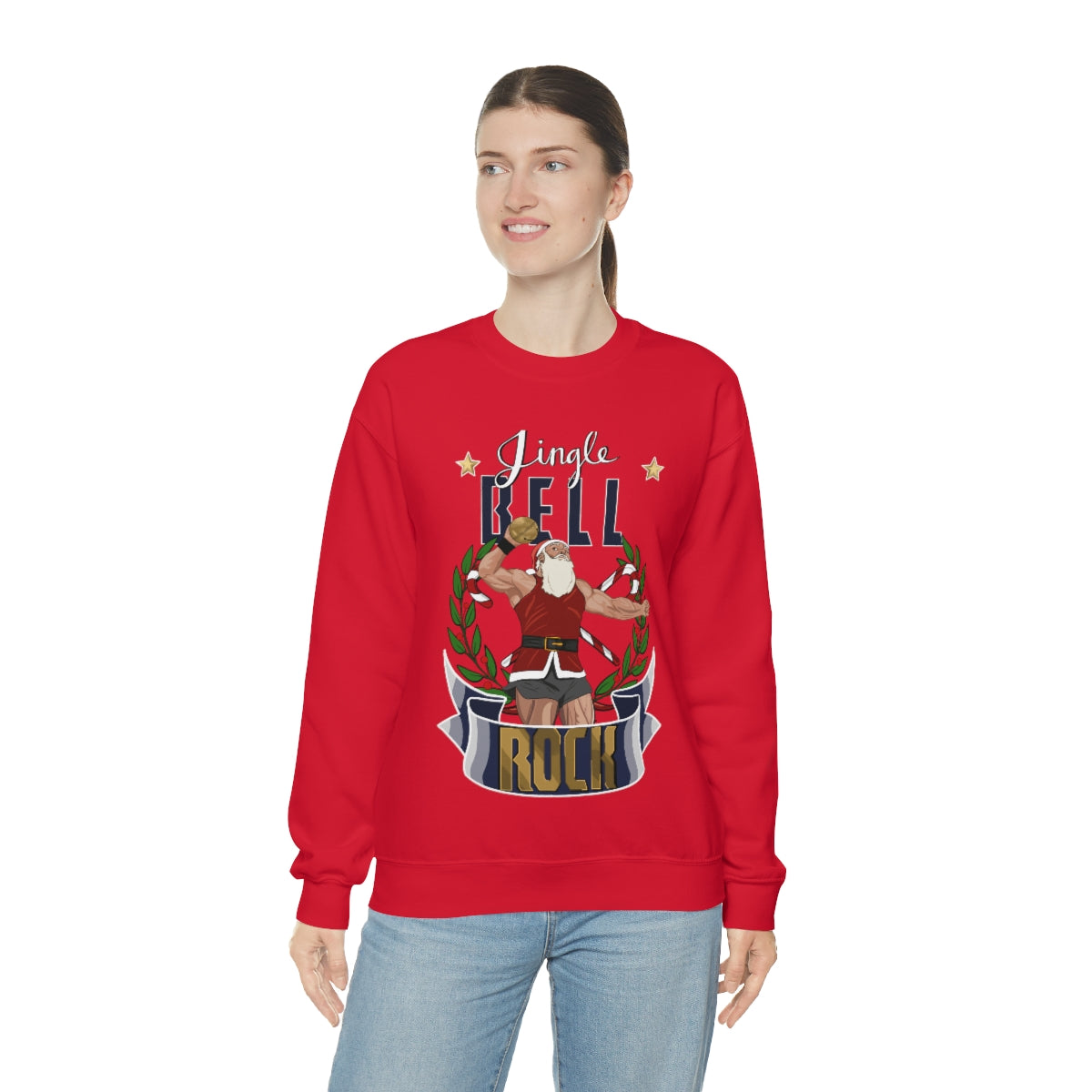 Jingle bell rock christmas sweater best sale